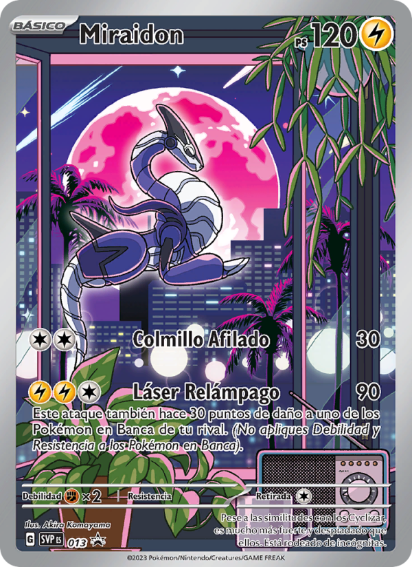 Miraidon 013 — SVP Black Star Promos (Spanish Pokémon TCG card)