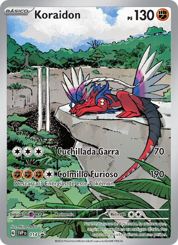 Koraidon 014 — SVP Black Star Promos (Spanish Pokémon TCG card)