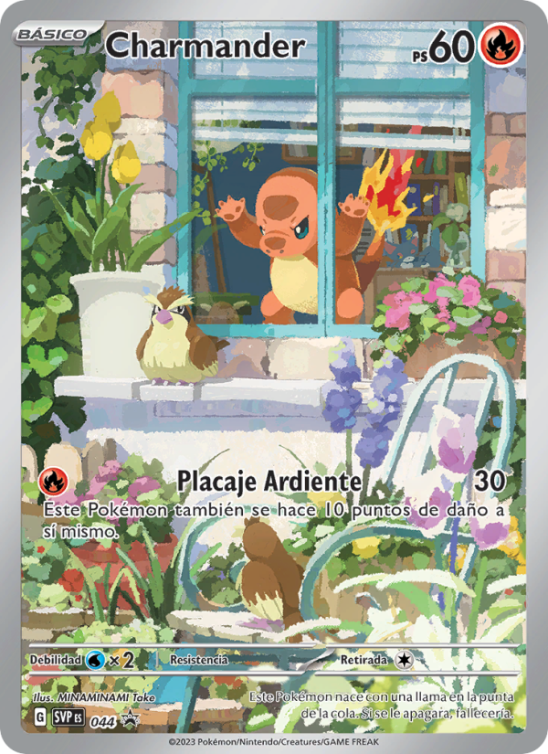 Charmander 044 — SVP Black Star Promos (Spanish Pokémon TCG card)