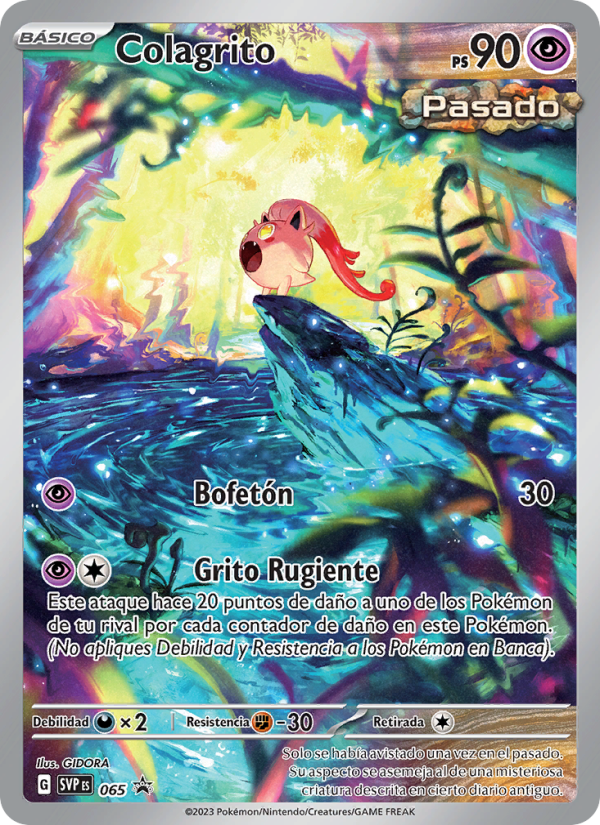 Colagrito 065 — SVP Black Star Promos (Spanish Pokémon TCG card)