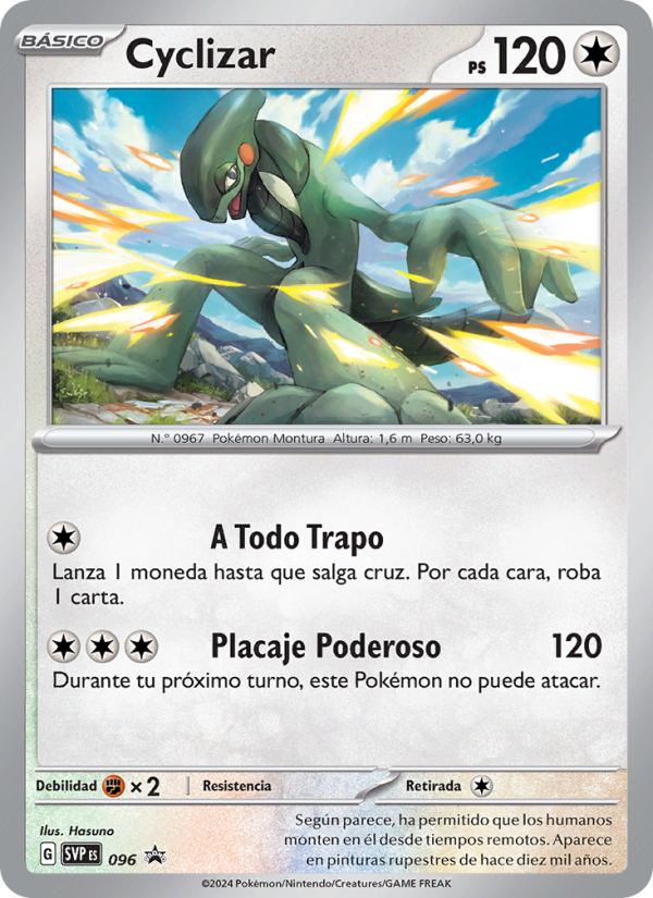 Cyclizar 096 — SVP Black Star Promos (Spanish Pokémon TCG card)
