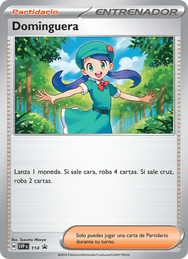 Dominguera 114 — SVP Black Star Promos (Spanish Pokémon TCG card)
