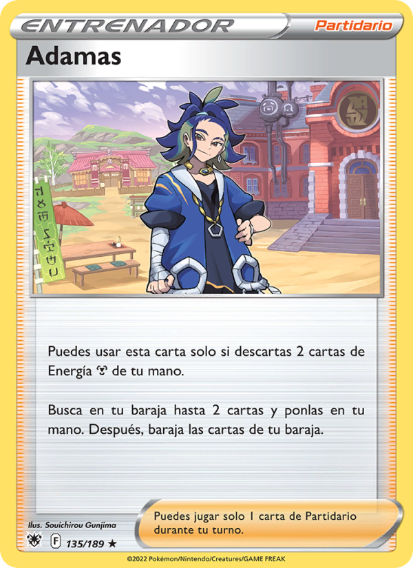 Adamas 135 — Astral Radiance (Spanish Pokémon TCG card)
