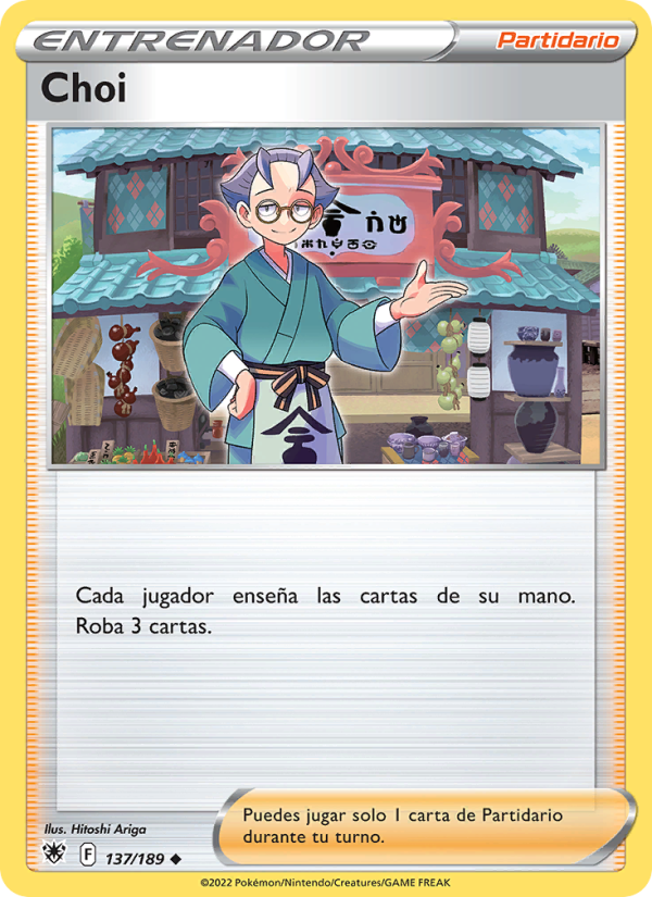 Choi 137 — Astral Radiance (Spanish Pokémon TCG card)