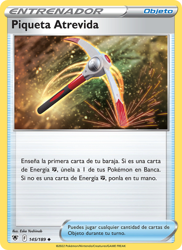 Piqueta Atrevida 145 — Astral Radiance (Spanish Pokémon TCG card)