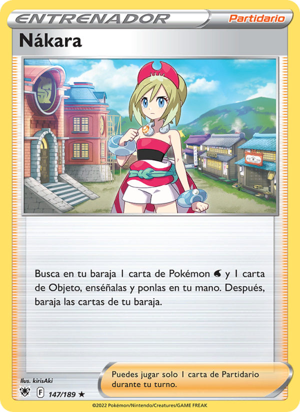 Nákara 147 — Astral Radiance (Spanish Pokémon TCG card)
