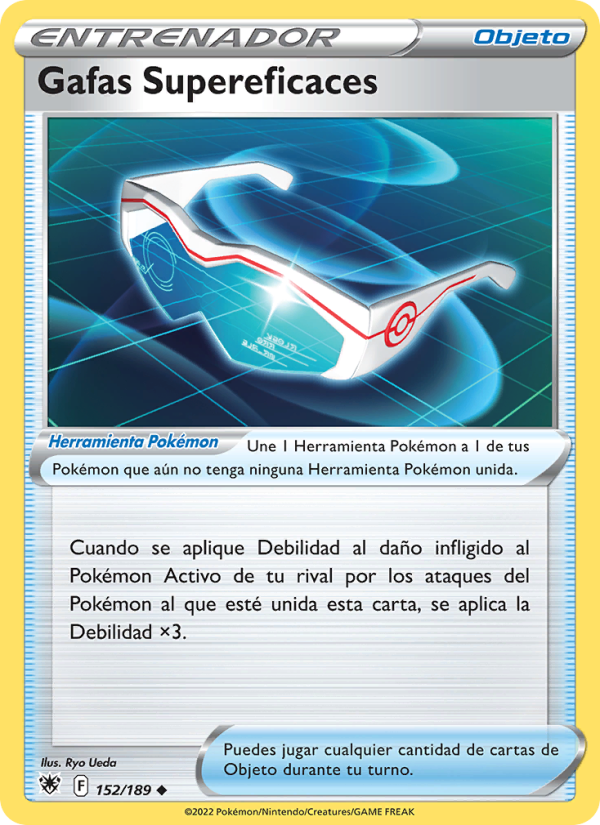 Gafas Supereficaces 152 — Astral Radiance (Spanish Pokémon TCG card)