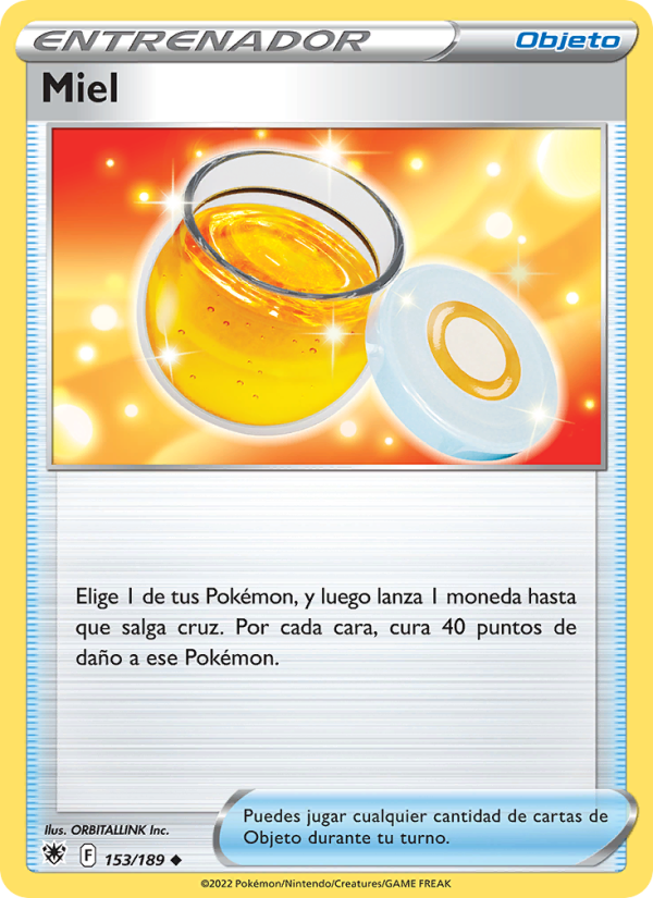 Miel 153 — Astral Radiance (Spanish Pokémon TCG card)