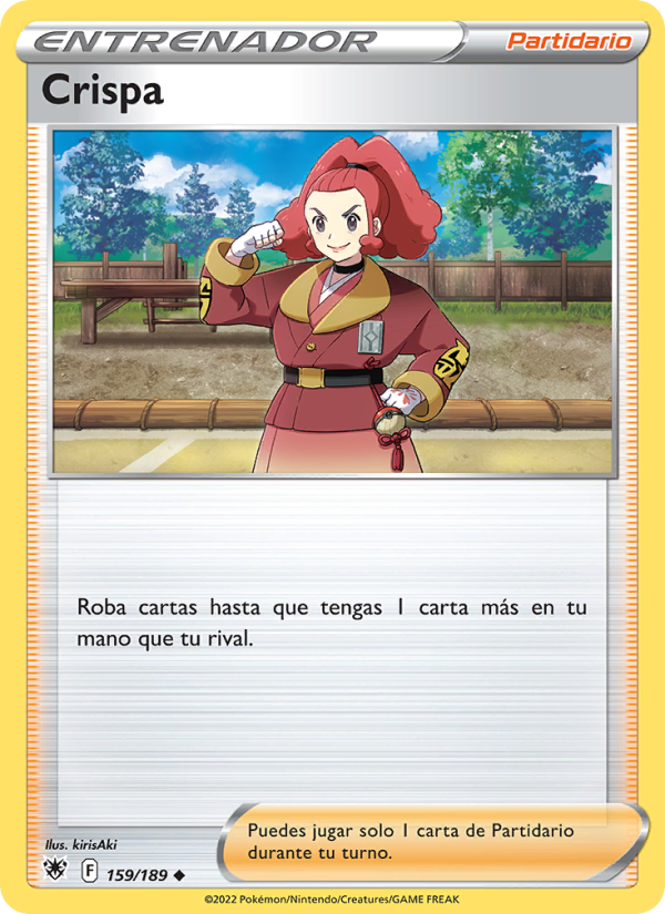 Crispa 159 — Astral Radiance (Spanish Pokémon TCG card)