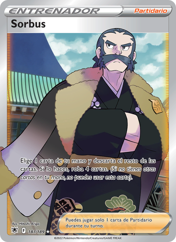 Sorbus 187 — Astral Radiance (Spanish Pokémon TCG card)
