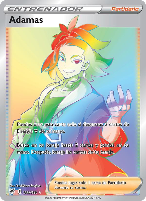 Adamas 199 — Astral Radiance (Spanish Pokémon TCG card)