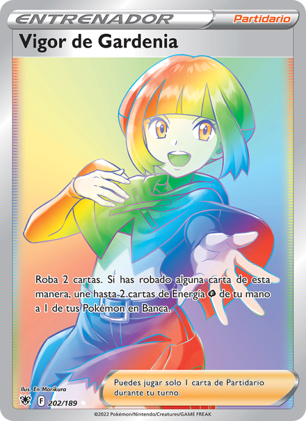 Vigor de Gardenia 202 — Astral Radiance (Spanish Pokémon TCG card)