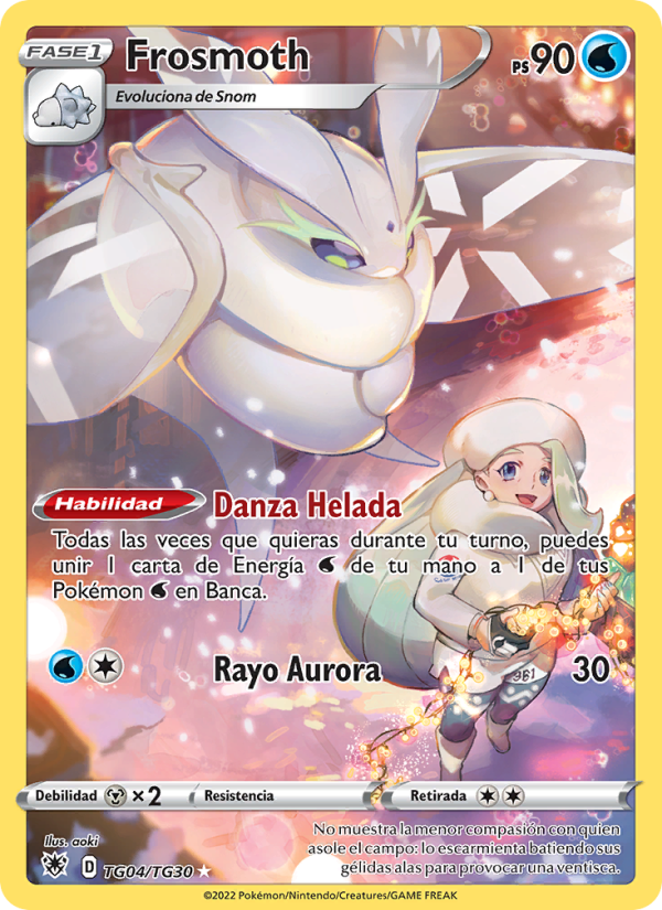 Frosmoth TG04 — Astral Radiance (Spanish Pokémon TCG card)