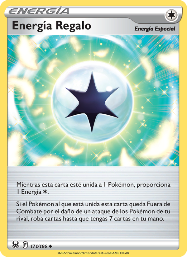 Energía Regalo 171 — Lost Origin (Spanish Pokémon TCG card)