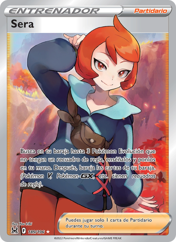 Sera 189 — Lost Origin (Spanish Pokémon TCG card)