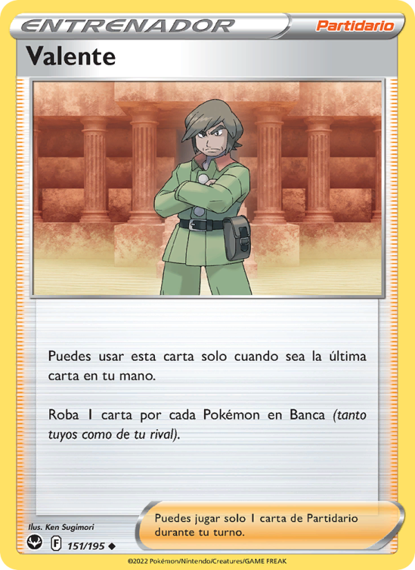 Valente 151 — Silver Tempest (Spanish Pokémon TCG card)