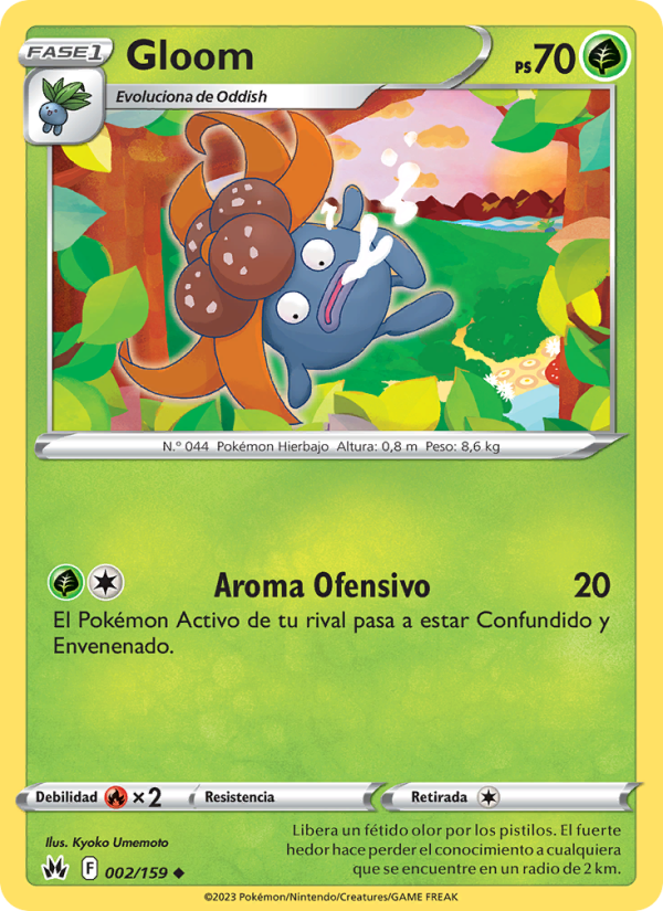 Gloom 002 — Zenit der Könige (Spanish Pokémon TCG card)