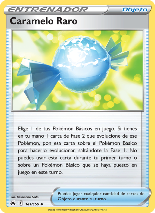 Caramelo Raro 141 — Zenit der Könige (Spanish Pokémon TCG card)