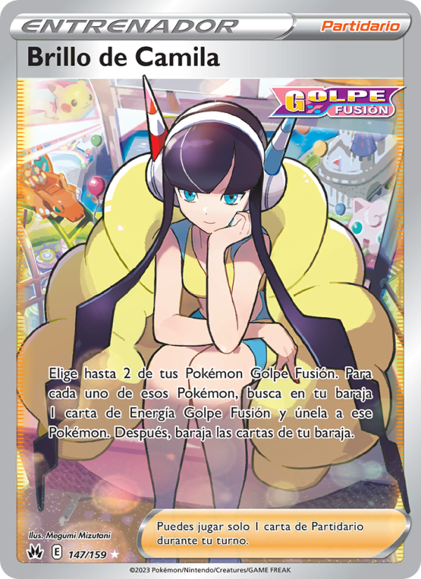 Brillo de Camila 147 — Zenit der Könige (Spanish Pokémon TCG card)