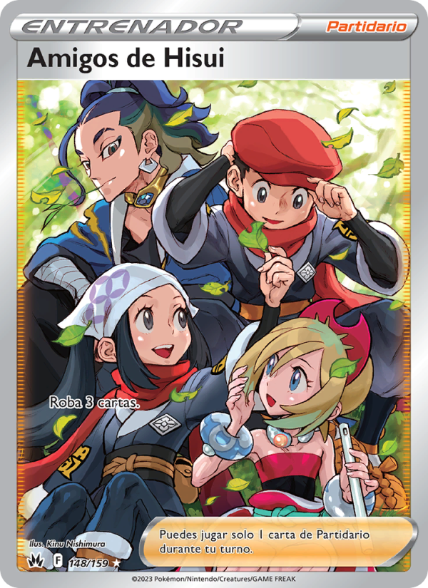 Amigos de Hisui 148 — Zenit der Könige (Spanish Pokémon TCG card)