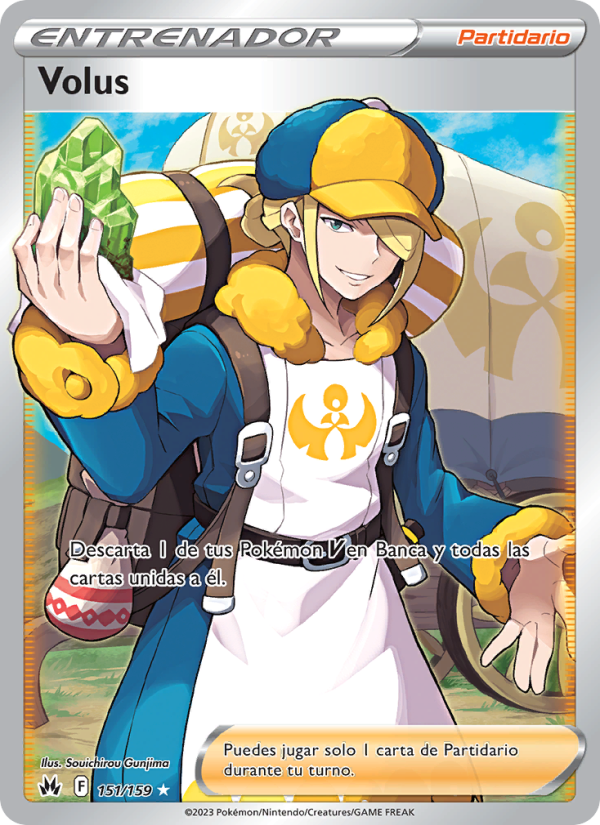 Volus 151 — Zenit der Könige (Spanish Pokémon TCG card)