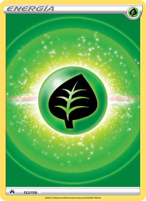 Energía Planta 152 — Zenit der Könige (Spanish Pokémon TCG card)