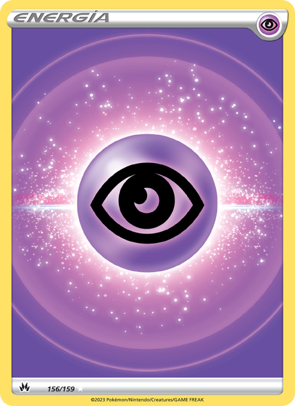 Energía Psíquica 156 — Zenit der Könige (Spanish Pokémon TCG card)
