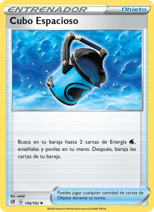 Cubo Espacioso 156 — Rebel Clash (Spanish Pokémon TCG card)