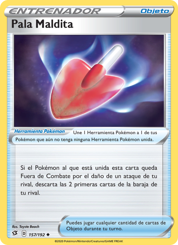 Pala Maldita 157 — Rebel Clash (Spanish Pokémon TCG card)