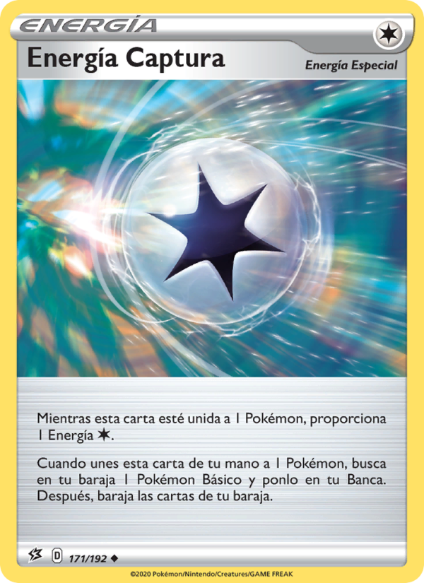 Energía Captura 171 — Rebel Clash (Spanish Pokémon TCG card)