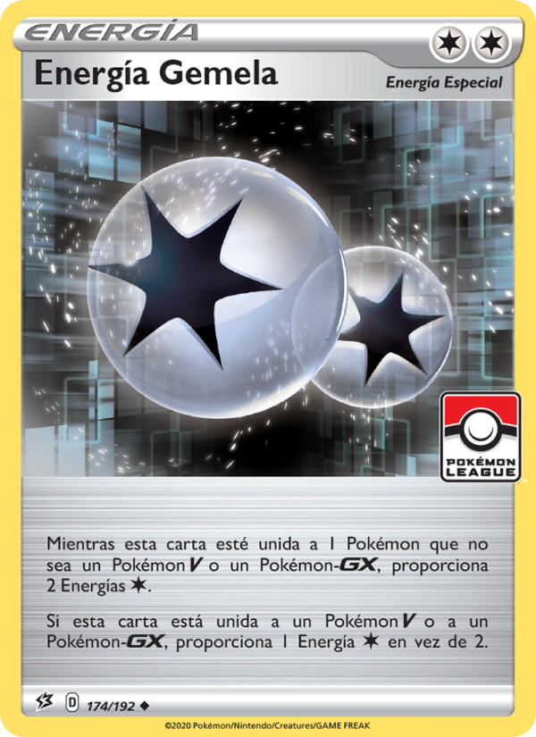 Energía Gemela 174 — Rebel Clash (Spanish Pokémon TCG card)