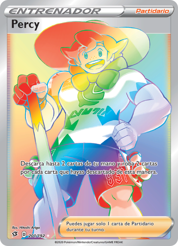 Percy 201 — Rebel Clash (Spanish Pokémon TCG card)