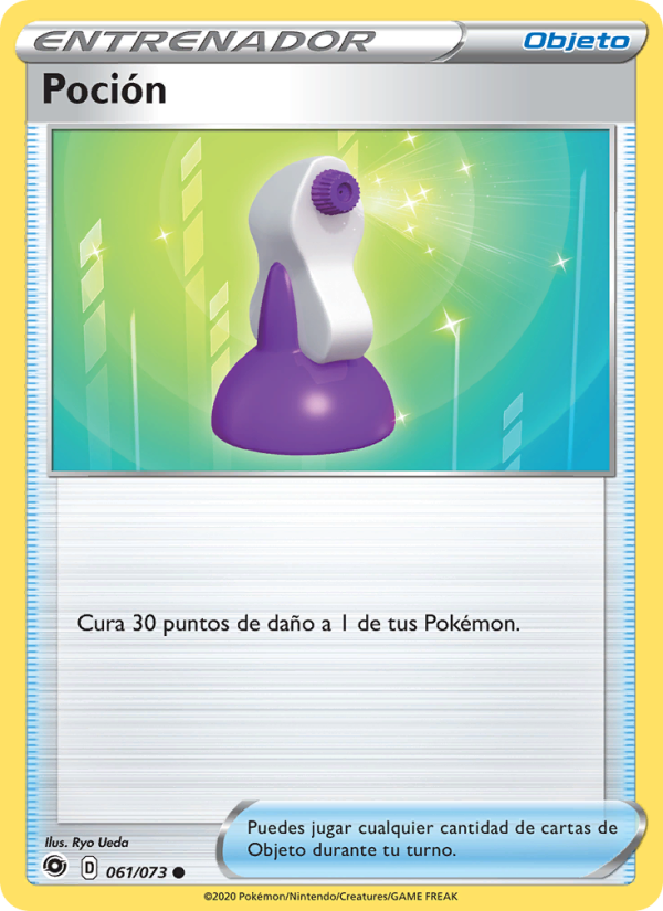 Poción 61 — Weg des Champs (Spanish Pokémon TCG card)