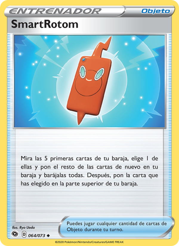 SmartRotom 64 — Weg des Champs (Spanish Pokémon TCG card)
