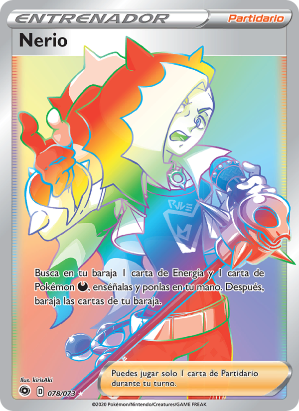 Nerio 78 — Weg des Champs (Spanish Pokémon TCG card)