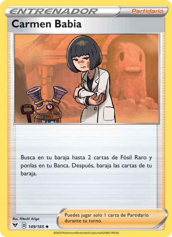 Carmen Babia 149 — Vivid Voltage (Spanish Pokémon TCG card)