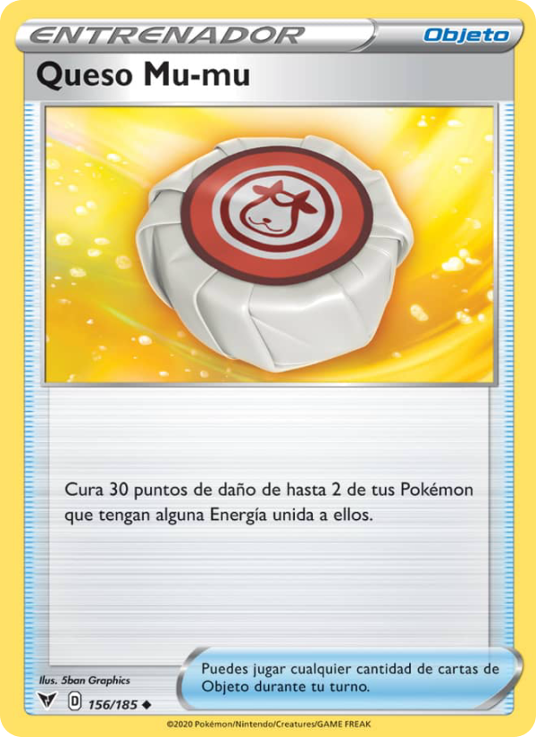 Queso Mu-mu 156 — Vivid Voltage (Spanish Pokémon TCG card)