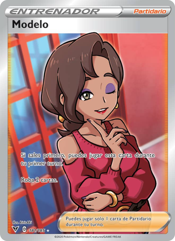 Modelo 181 — Vivid Voltage (Spanish Pokémon TCG card)