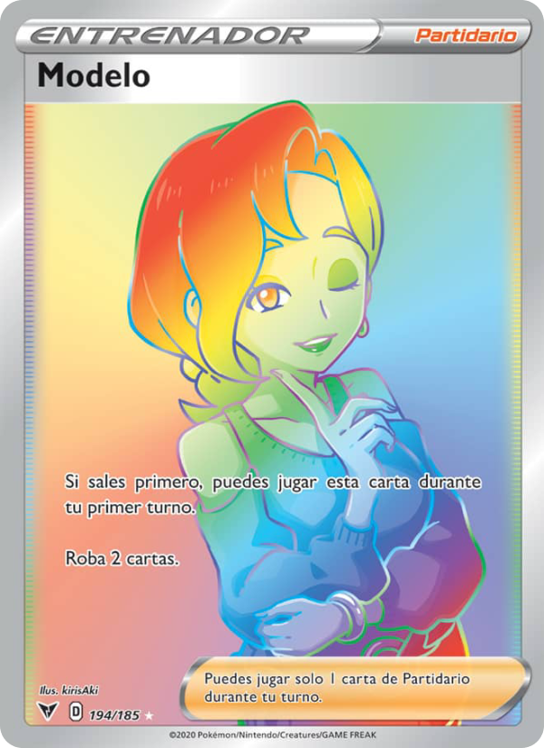 Modelo 194 — Vivid Voltage (Spanish Pokémon TCG card)