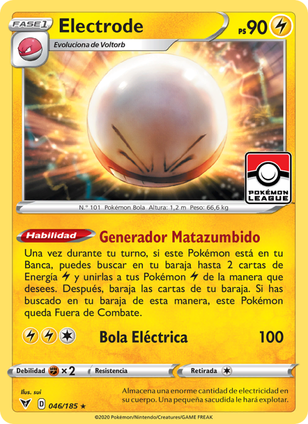 Electrode 46 — Vivid Voltage (Spanish Pokémon TCG card)