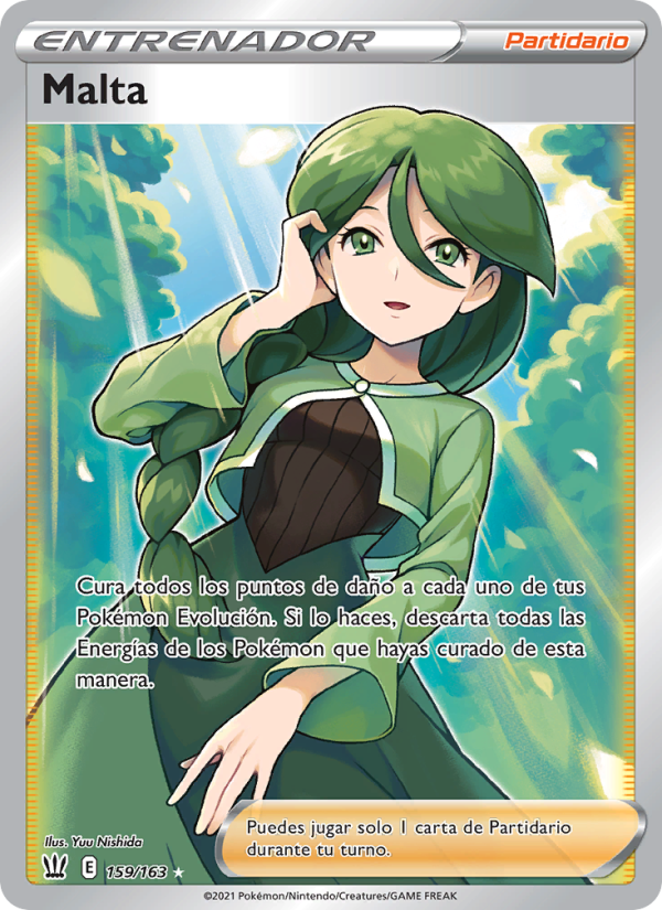 Malta 159 — Battle Styles (Spanish Pokémon TCG card)