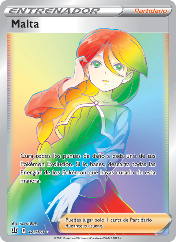 Malta 173 — Battle Styles (Spanish Pokémon TCG card)