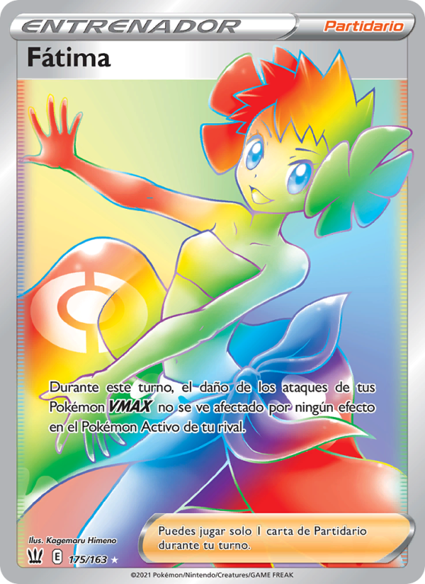 Fátima 175 — Battle Styles (Spanish Pokémon TCG card)