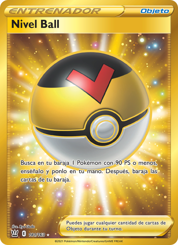 Nivel Ball 181 — Battle Styles (Spanish Pokémon TCG card)