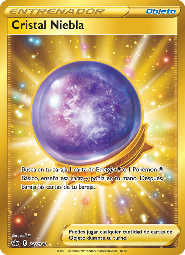Cristal Niebla 227 — Chilling Reign (Spanish Pokémon TCG card)