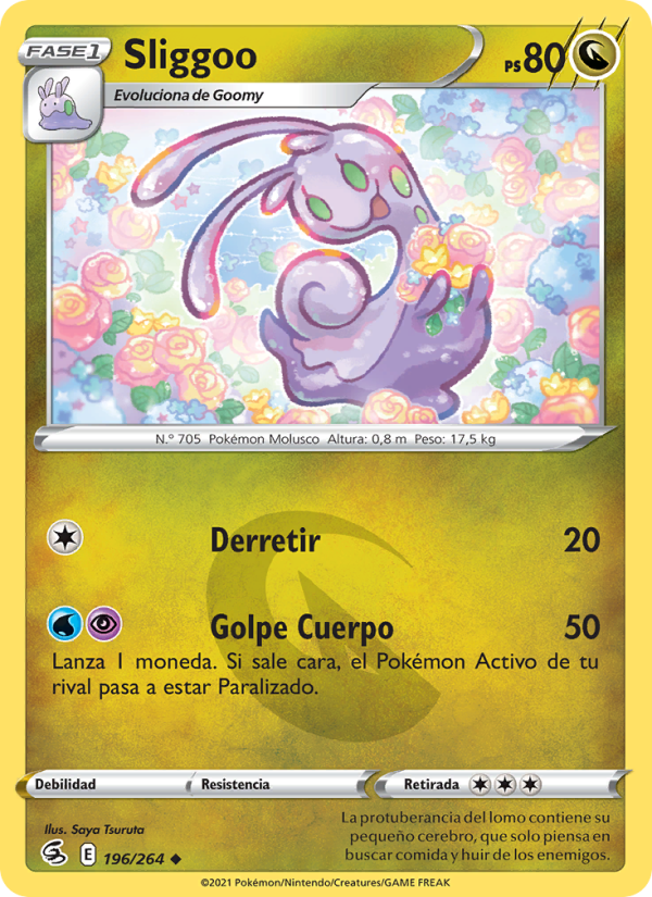 Sliggoo 196 — Fusion Strike (Spanish Pokémon TCG card)