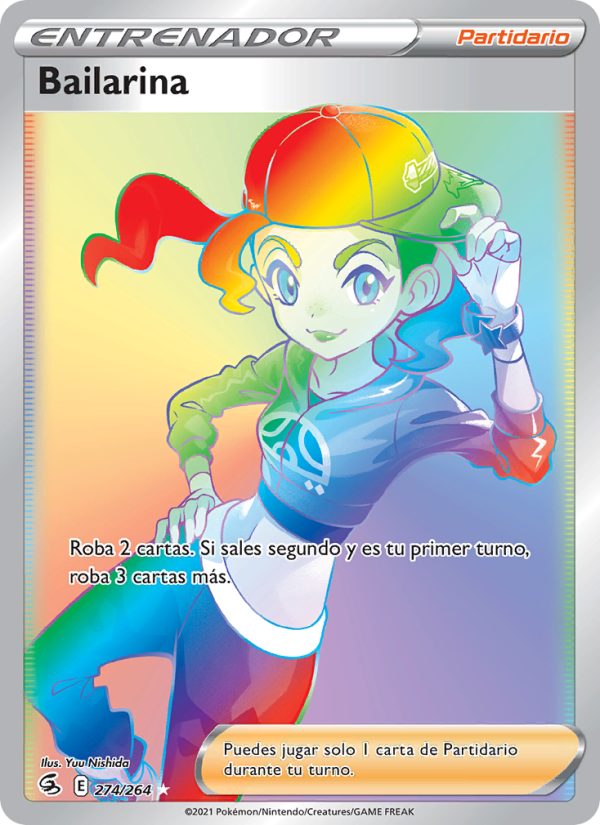 Bailarina 274 — Fusion Strike (Spanish Pokémon TCG card)