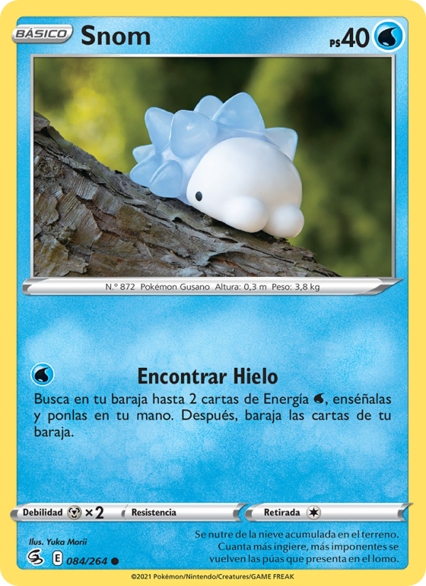 Snom 84 — Fusion Strike (Spanish Pokémon TCG card)