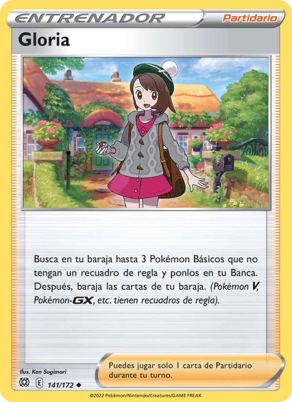 Gloria 141 — Brilliant Stars (Spanish Pokémon TCG card)