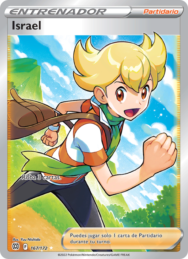 Israel 167 — Brilliant Stars (Spanish Pokémon TCG card)